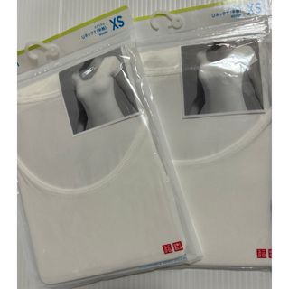 UNIQLO エアリズム UネックT  XS  2枚