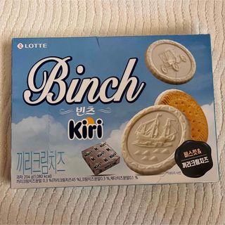 ロッテ Binch kiri ビンツ キリ 韓国  お菓子 24枚入(菓子/デザート)