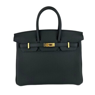 エルメス(Hermes)の新品未使用 HERMES エルメス Birkin25 バーキン25 Black ブラック B刻 Togo トゴ(ハンドバッグ)