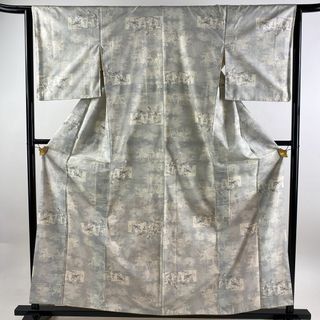 紬 身丈159cm 裄丈64cm 正絹 美品 秀品 【中古】(着物)