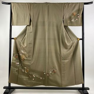 付下げ 身丈153.5cm 裄丈67cm 正絹 美品 秀品 【中古】(着物)