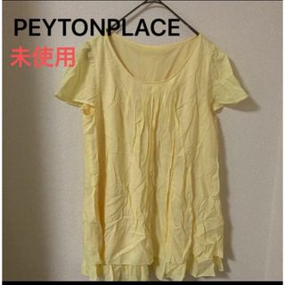 ペイトンプレイス(Peyton Place)のPEYTONPLACE ペイトンプレイス　シフォントップス　日本製(カットソー(半袖/袖なし))