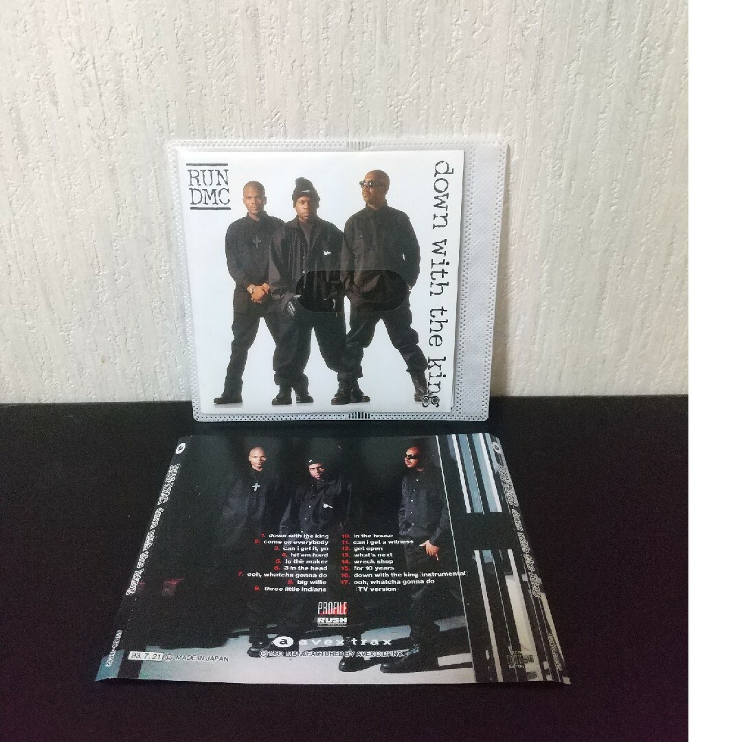 RUN-DMC『down with the king』US-HipHop 洋楽 エンタメ/ホビーのCD(ヒップホップ/ラップ)の商品写真