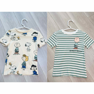 エイチアンドエム(H&M)の今から使える★90サイズ スヌーピー Tシャツ 2枚セット(Tシャツ/カットソー)