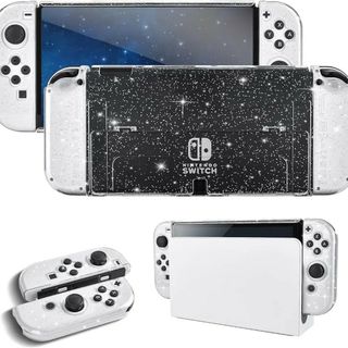 ニンテンドースイッチ有機el カバー Switch 有機elケース クリア ケー