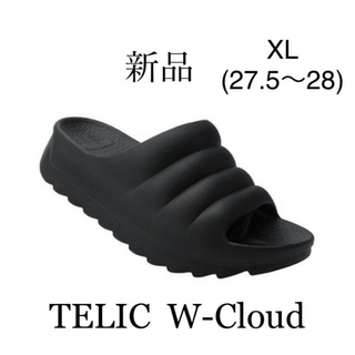 テリック(TELIC)の【新品】テリック TELC W-CLOUD リカバリーサンダル ブラック XL(サンダル)