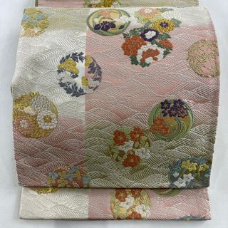 袋帯 美品 秀品 六通 正絹 【中古】(帯)