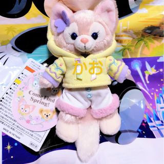 ディズニー(Disney)のディズニーシー カムファインドスプリング リーナベル ぬいぐるみバッジ 春(キャラクターグッズ)