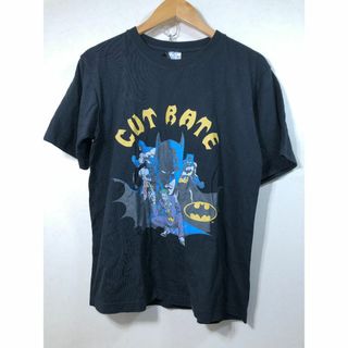 800530● CUTRATE BATMAN Tシャツ M ブラック(Tシャツ/カットソー(半袖/袖なし))