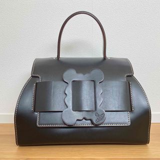 ヴィヴィアンウエストウッド(Vivienne Westwood)の額縁デザイン2wayハンドバッグ　ショルダー　黒(ショルダーバッグ)