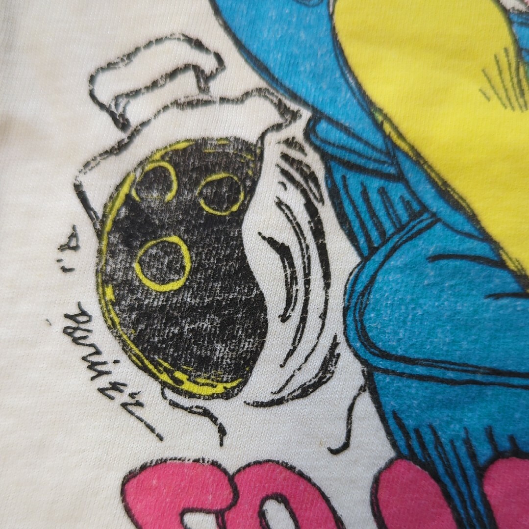 VINTAGE MADE IN USA 80‘ｓプリントTシャツ Jockeyタ メンズのトップス(Tシャツ/カットソー(半袖/袖なし))の商品写真