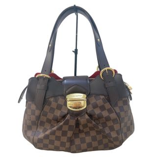 ルイヴィトン(LOUIS VUITTON)の　ルイ・ヴィトン LOUIS VUITTON システィナPM N41542 ブラウン　ゴールド金具  ダミエ レディース ハンドバッグ(ハンドバッグ)