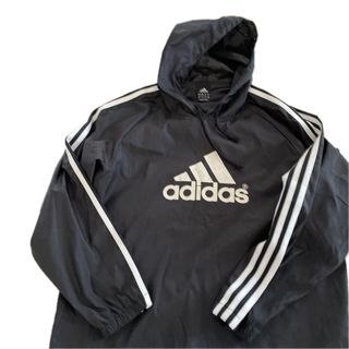 アディダス(adidas)のadidas パーカー160 黒(ジャケット/上着)