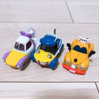 ディズニー(Disney)のディズニー　トミカ　ドナルド　デイジー　プルート(ミニカー)