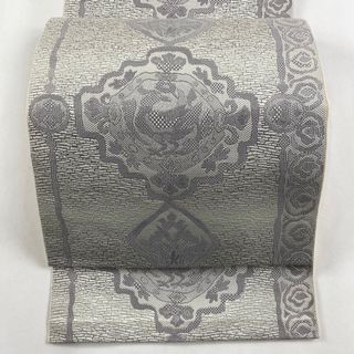 名古屋帯 美品 秀品 正絹 【中古】(帯)