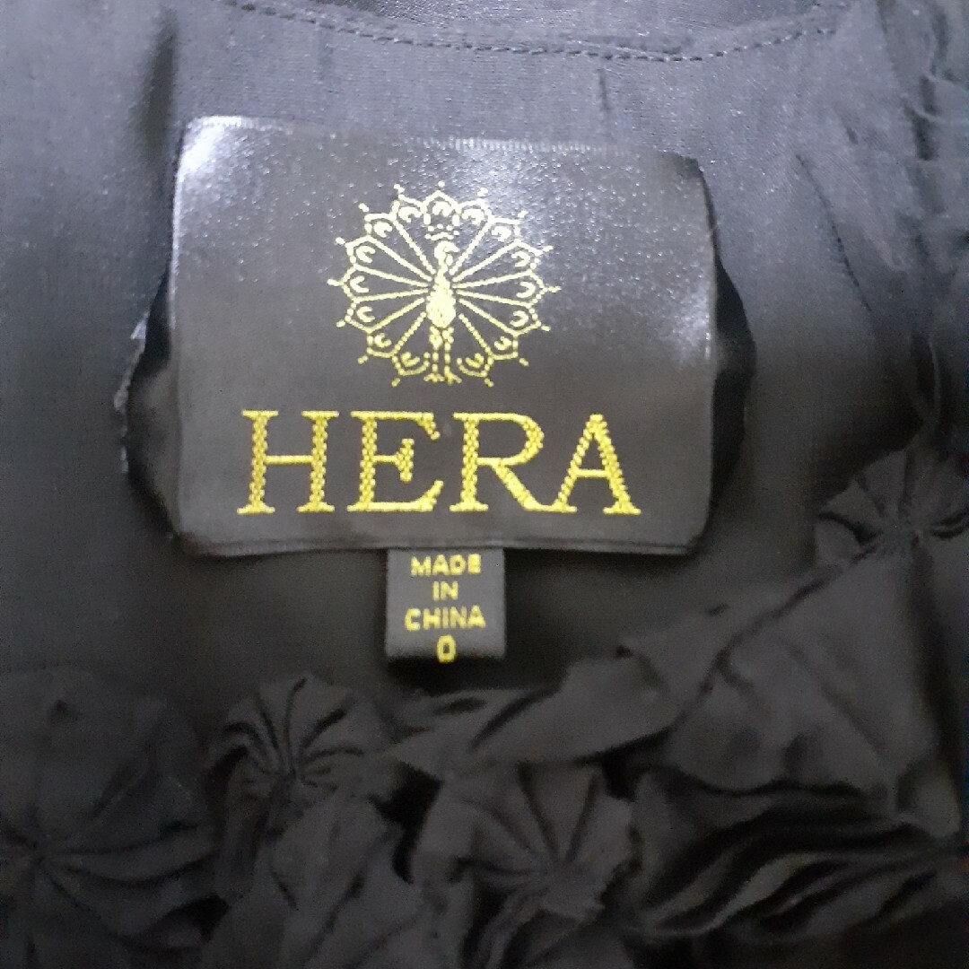 HERA 黒いワンピース サイズ0 レディースのワンピース(ミニワンピース)の商品写真