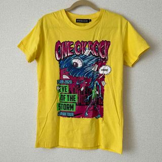 ONEOKROCK ワンオクTシャツ 2019ツアー イエロー size M(Tシャツ(半袖/袖なし))