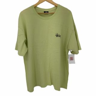 ステューシー(STUSSY)のStussy(ステューシー) 両面 ストックロゴプリント クルーネックTシャツ(Tシャツ/カットソー(半袖/袖なし))