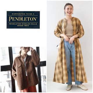 ペンドルトン(PENDLETON)のPENDLETON ロングワンピース & シャツジャケット(ロングワンピース/マキシワンピース)