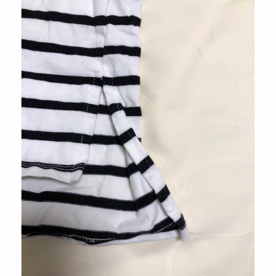 ダボっと大きめ ボーダーカットソー メンズのトップス(Tシャツ/カットソー(半袖/袖なし))の商品写真