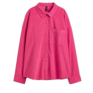 エイチアンドエム(H&M)のh&m コーデュロイシャツジャケット セリーズ L(シャツ/ブラウス(長袖/七分))