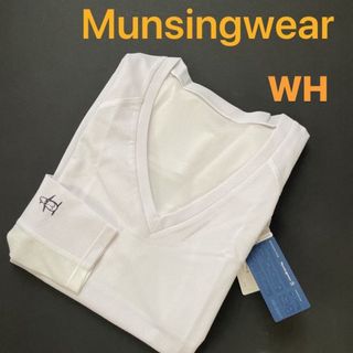 マンシングウェア(Munsingwear)のM新品定価8600円白マンシングウェアメンズメッシュインナー(ウエア)