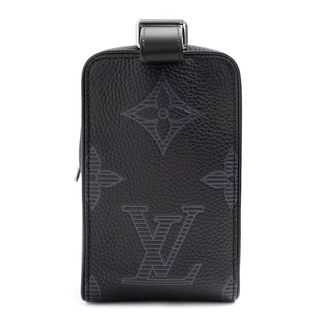 LOUIS VUITTON - ルイ ヴィトン ヴァヴァン NV セカンド クラッチバッグ ポーチ トリヨン シャドウレザー ブラック 黒 シルバー金具 M57292 LOUIS VUITTON（新品・未使用品）