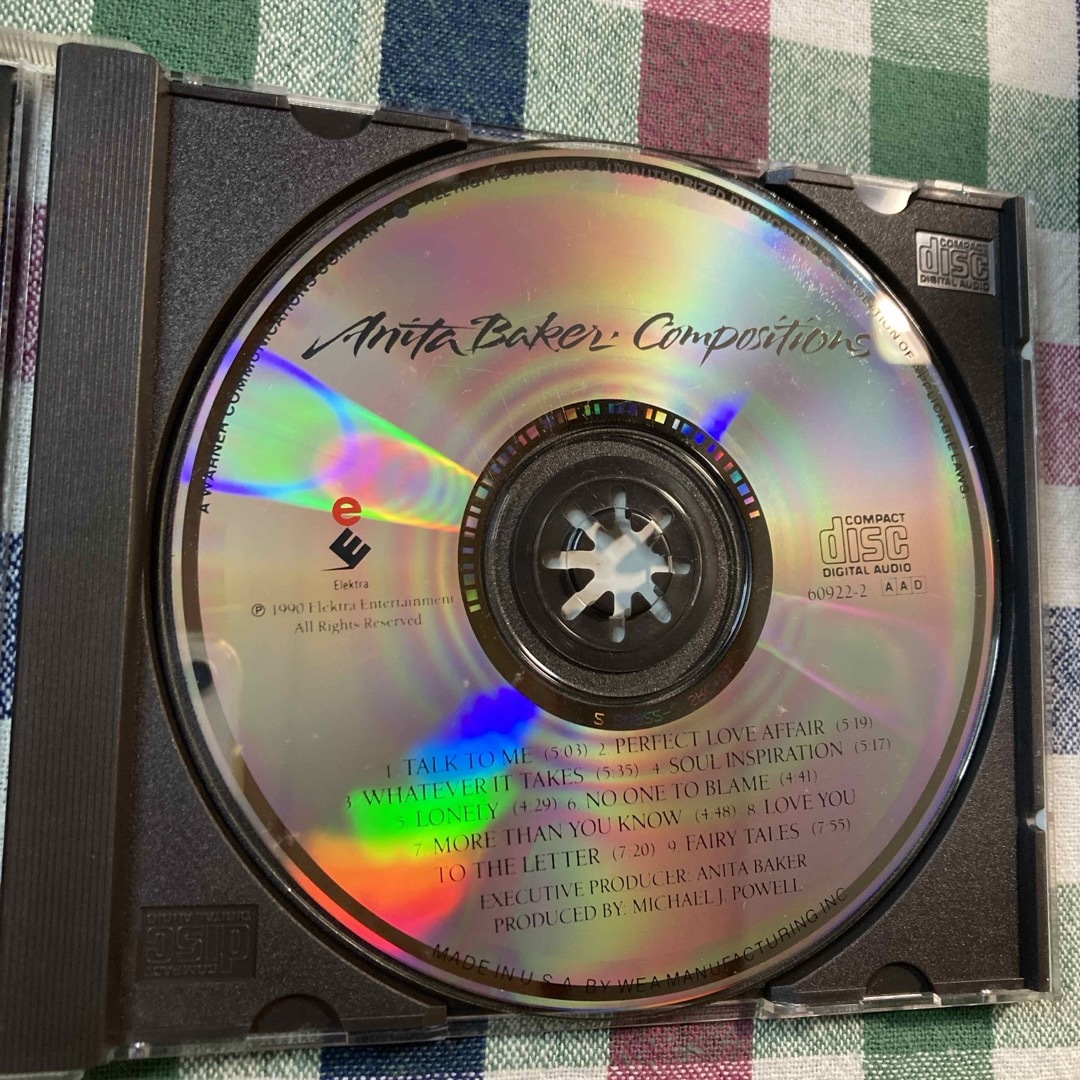 AnitaBaker / Compositions アニタ・ベイカー エンタメ/ホビーのCD(ポップス/ロック(洋楽))の商品写真