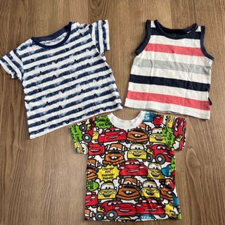 ユニクロ(UNIQLO)の男の子 半袖Tシャツ UNIQLO Disneyまとめ売り 90(Tシャツ/カットソー)