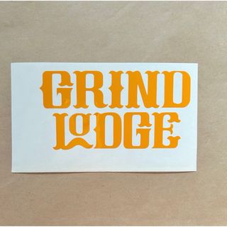 GRIND LODGE グラインドロッヂ ステッカー◆ゴールデンイエロー◆