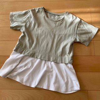 グローバルワーク(GLOBAL WORK)のグローバルワーク　半袖　140   女の子(Tシャツ/カットソー)