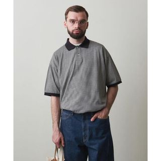 スティーブンアラン(steven alan)のSteven Alan SUVIN BORDER POLOSHIRT-LOOSE(ポロシャツ)