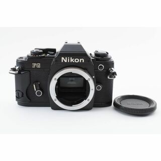ニコン(Nikon)の美品　NIKON FG ブラック フィルムカメラ　モルト新品交換済 C444(その他)