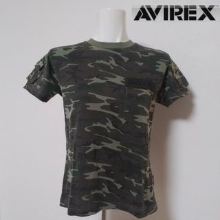 アヴィレックス(AVIREX)の【AVIREX】アヴィレックス ミリタリー 半袖 Tシャツ  迷彩 カモフラ(Tシャツ(半袖/袖なし))