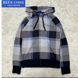 BLUE LABEL CRESTBRIDGE -  LABEL CRESTBRIDGE  ジップアップ パーカー