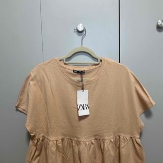 ザラ(ZARA)の新品タグ付きZARA TシャツサイズS(Tシャツ(半袖/袖なし))