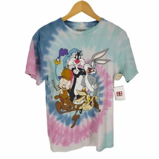 USED古着(ユーズドフルギ) キャラクタープリントタイダイ染半袖Tシャツ(Tシャツ/カットソー(半袖/袖なし))