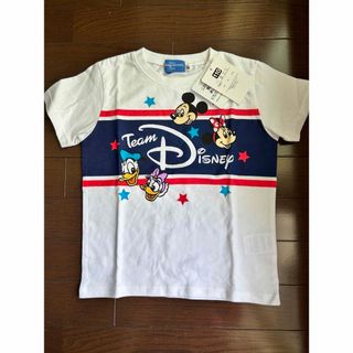 ディズニー(Disney)のディズニー チームディズニー Tシャツ 110【未使用】(Tシャツ/カットソー)