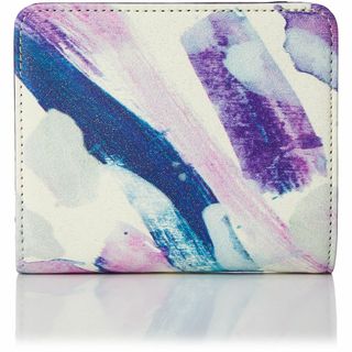 [アイアイズ] 二つ折りLファスナー財布 紫色の音階 レディース パープル(その他)