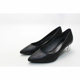 ダイアナ(DIANA)の76■新品♪DIANA アルテミス クリアチャンキーヒールパンプス(22)(ハイヒール/パンプス)