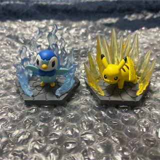 ポケモン(ポケモン)のポケモン　ジオラマコレクト　でんき＆みず(キャラクターグッズ)