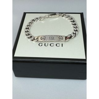 グッチ(Gucci)のGUCCI ゴーストシルバーチェーンブレスレット(ブレスレット)