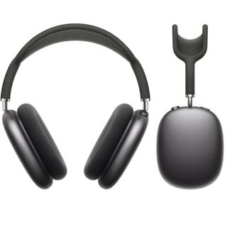 アップル(Apple)の必見 Apple アップル ワイヤレスヘッドホン AirPods Max MGYH3J/A A2096 スペースグレイ 限定保証付 【新品シュリンク未開封品】 22405K47(ヘッドフォン/イヤフォン)