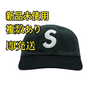 Supreme - Supreme 2-Tone S Logo 6-Panel "Black"