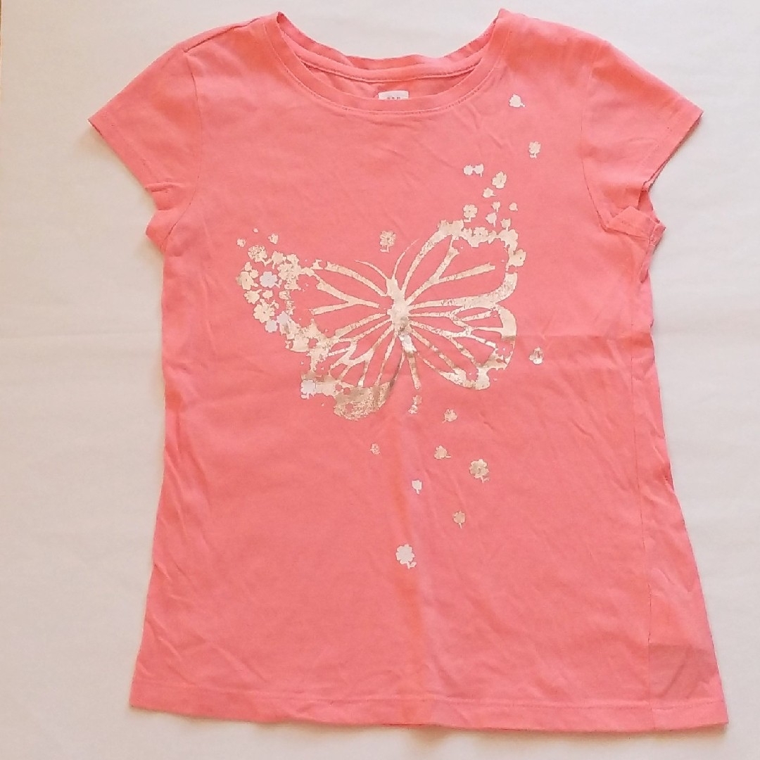 GAP Kids(ギャップキッズ)のGAP ギャップ 半袖 Tシャツ 半袖Tシャツ チョウチョ サイズ130 キッズ/ベビー/マタニティのキッズ服女の子用(90cm~)(Tシャツ/カットソー)の商品写真