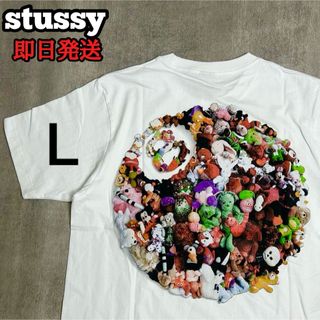 STUSSY - 新品 STUSSY Plush Tee  Tシャツ 半袖 L ぬいぐるみ