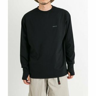 アーバンリサーチドアーズ(URBAN RESEARCH DOORS)の【ブラック】『吸水速乾/UVカット』ラッシュガードロングスリーブ Tシャツ(Tシャツ/カットソー(半袖/袖なし))