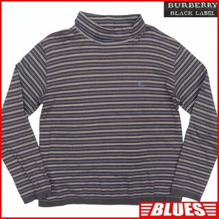 バーバリーブラックレーベル(BURBERRY BLACK LABEL)の廃盤 バーバリーブラックレーベル ロンT タートルネック Tシャツ TY3126(Tシャツ/カットソー(半袖/袖なし))