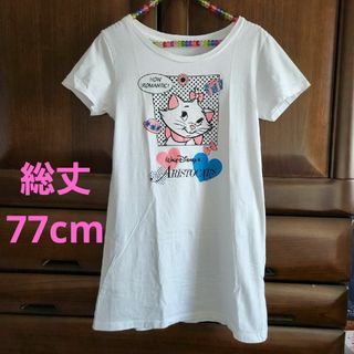 ユニクロ(UNIQLO)のディズニーマリー　ロングTシャツ(Tシャツ(半袖/袖なし))