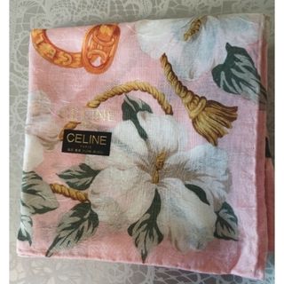 セリーヌ(celine)のceline セリーヌ 花柄ハンカチ(ハンカチ)